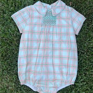 Dondolo Plaid Bubble Romper